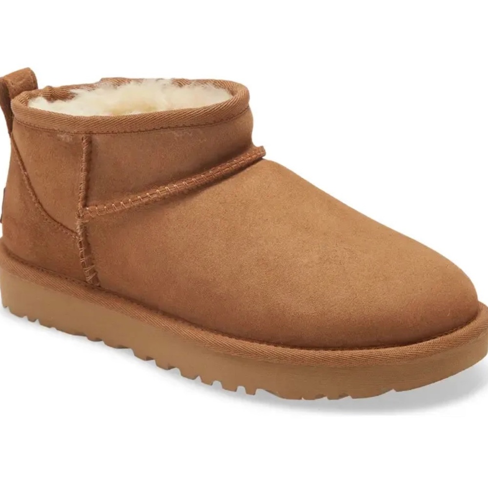 UGG Classic Ultra Mini Women’s - Chestnut, US 10